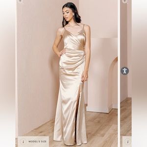 Revelry Rory in Gold Champagne